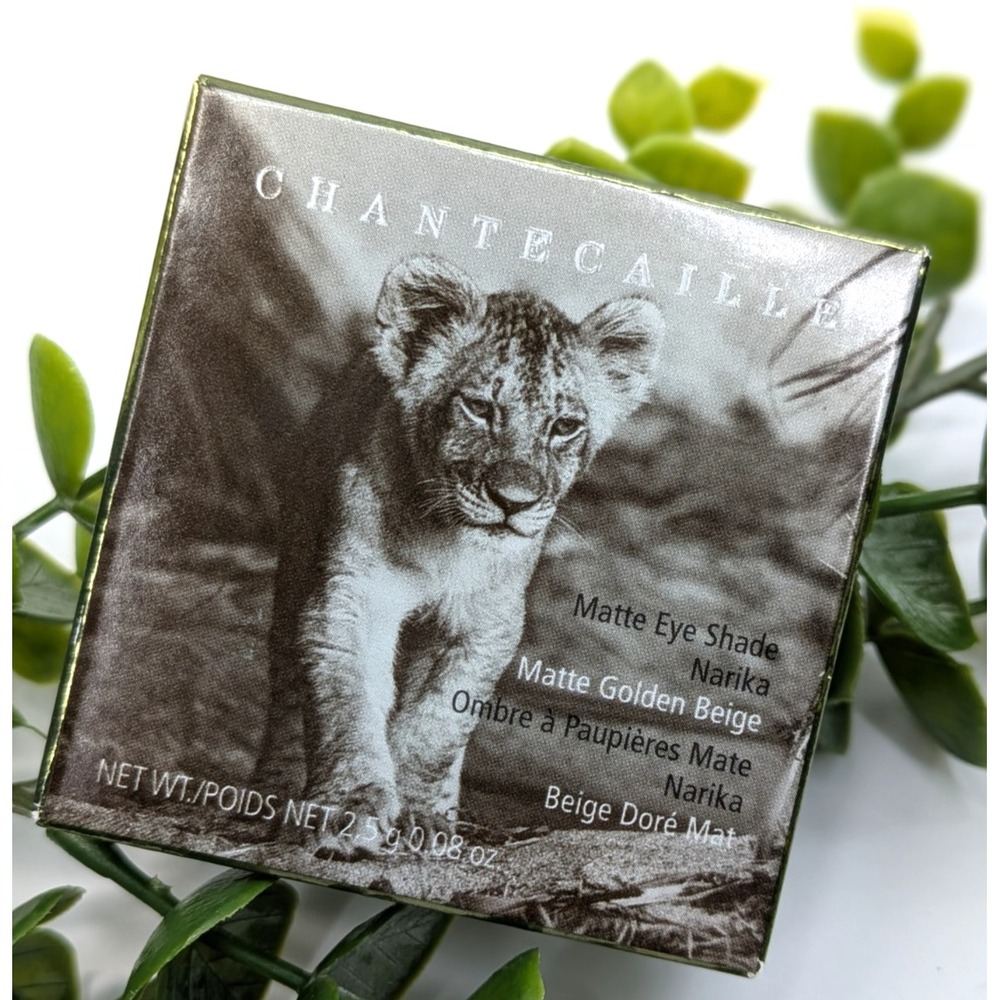 NEW LIMITED LION ED🌿Chantecaille Matte Eye Shade Shadow Narika Golden Beige 2.5